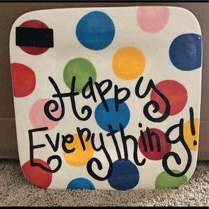 “Happy Everything” Plate